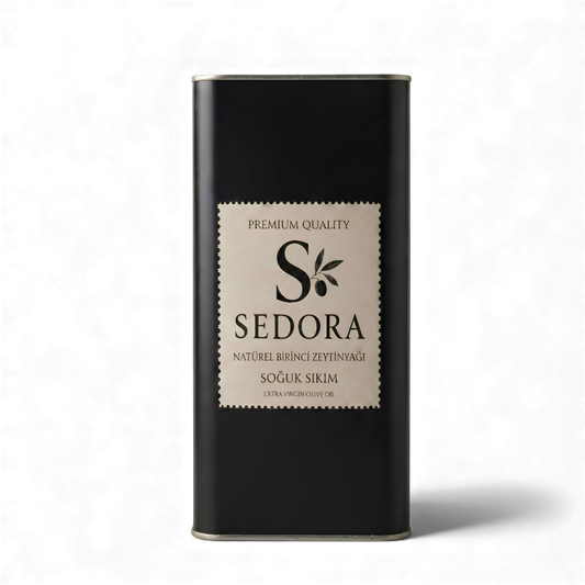 SEDORA | 2024-2025 Kasım Olgun Hasat Soğuk Sıkım Natürel Birinci Zeytinyağı 5 LİTRE